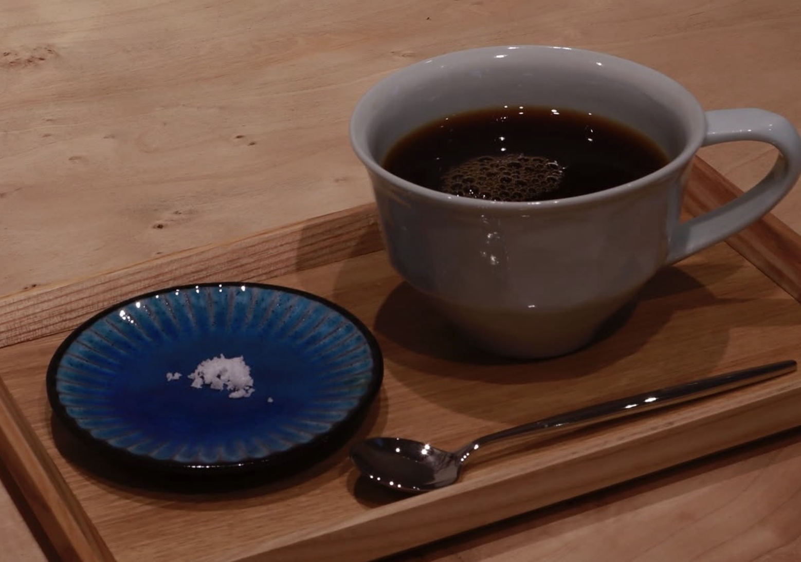 塩づくりから行う塩どら焼き専門店「湯ノ塩」から新体験 塩×コーヒーを合わせた 「皆生の塩コーヒー」を新発売!!  ～塩がコーヒーをまろやかな味に仕上げる新感覚ドリンク～