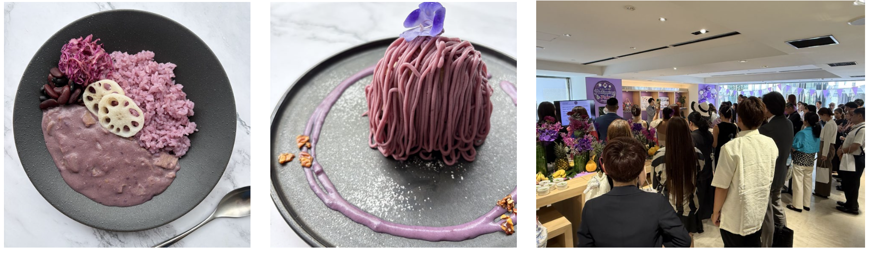 銀座に“大行列”！ NY・韓国で話題「UBE（ウベ）」が銀座初上陸 8/6 イベントには想定の約 2 倍が来場！
